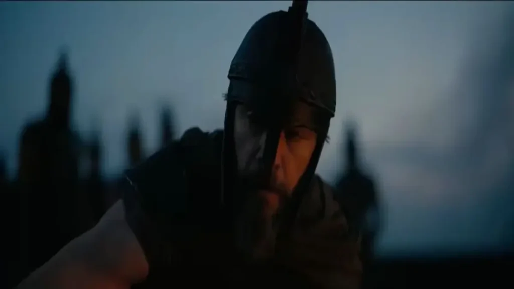 Illustration of Odysseus navigating the seas, inspired by Homer’s The Odyssey.