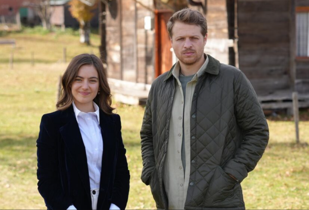 Ava Yaman and Burak Yörük at O Ses Türkiye New Year’s Special filming