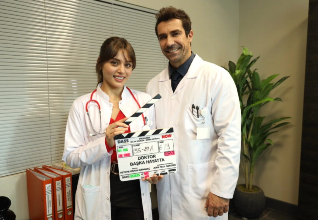 First Set Images from Doctor Another Life İbrahim Çelikkol on set of Doctor Another Life TV series