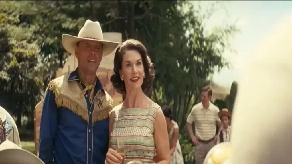 Fallout Is Finally Here: What Episode 1 “The End” Gets Right Fallout Season 1 Episode 1 opening scene showing pre-apocalypse society moments before collapse