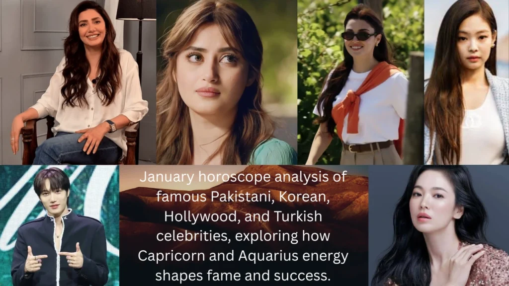 January horoscope of famous celebrities across the world