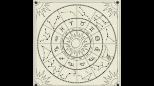 February 2 2026 horoscope zodiac wheel illustration