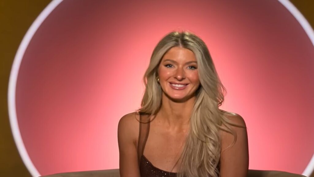 Love Is Blind Season 10 contestant smiling during Netflix official trailer