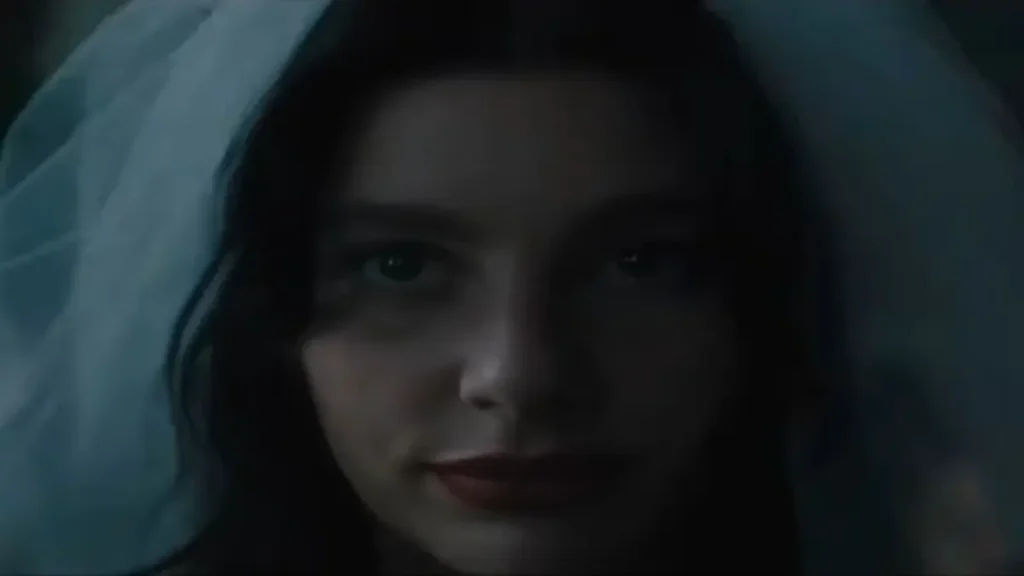 Something Very Bad Is Going to Happen Netflix teaser close-up scene