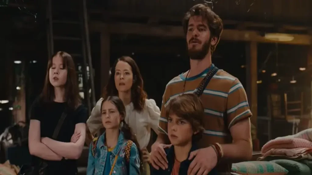 Cast members in The Magic Faraway Tree 2026 movie trailer scene