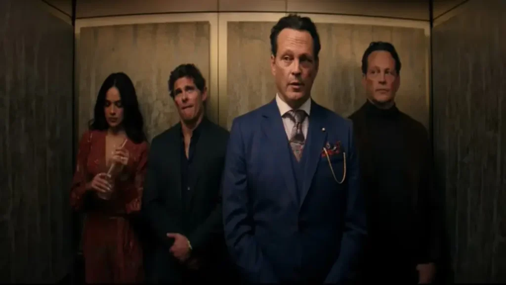 Mike & Nick & Nick & Alice Official Trailer on Disney+ Canada Mike & Nick & Nick & Alice Official Trailer scene on Disney+ Canada featuring the four main characters