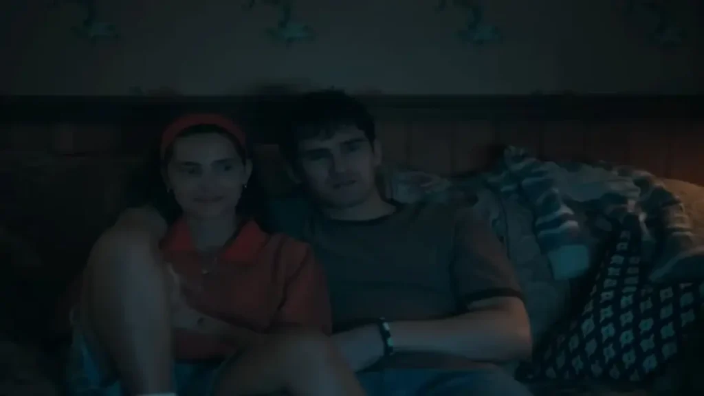 The Obsession Trailer Is Here And We’re Already Terrified Official movie poster for Obsession 2026 starring Michael Johnston and Inde Navarrette, Blumhouse horror film releasing May 15.