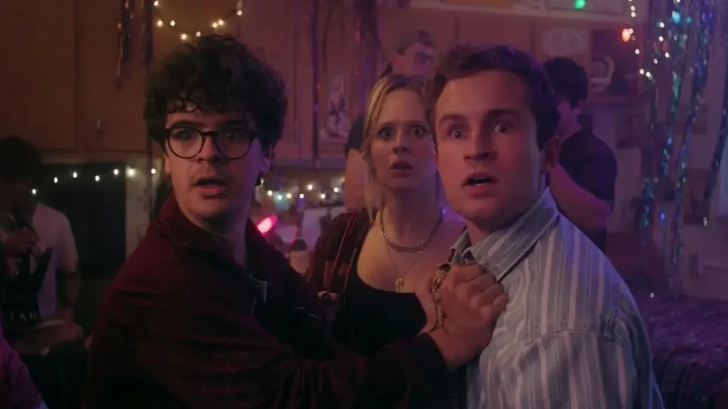 Pizza Movie Trailer: A Wild Comedy Coming to Hulu Pizza Movie official trailer scene featuring college students on a chaotic pizza run