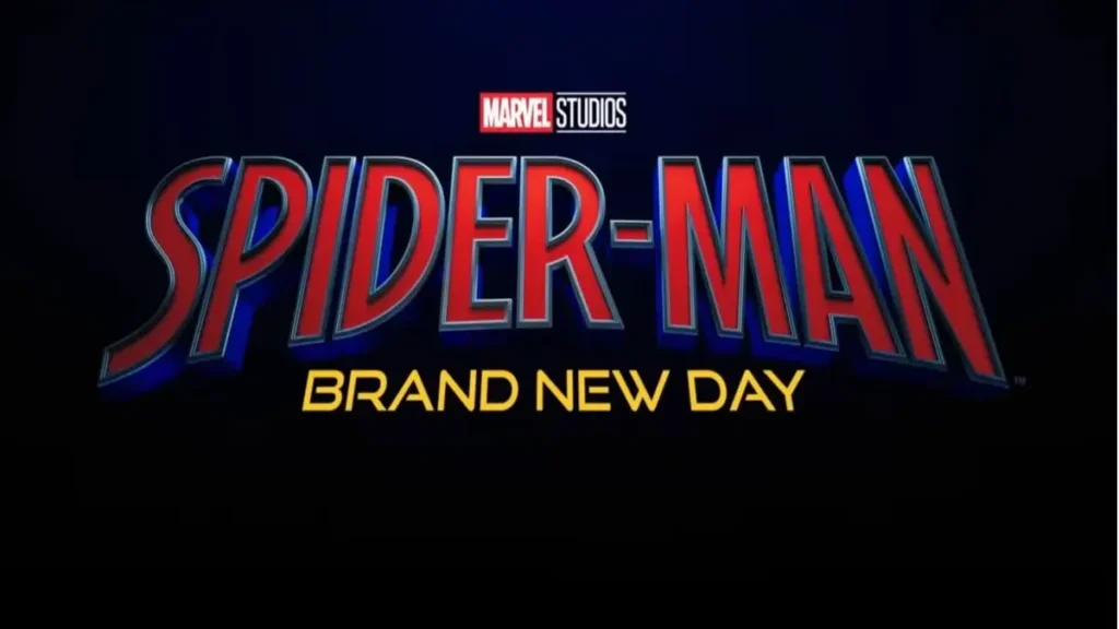 Spider-Man Brand New Day official trailer title screen Marvel Studios