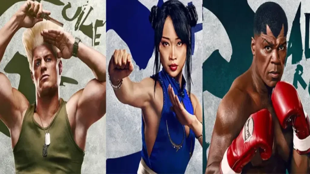 Street Fighter 2026 teaser featuring Guile Chun-Li and Balrog characters
