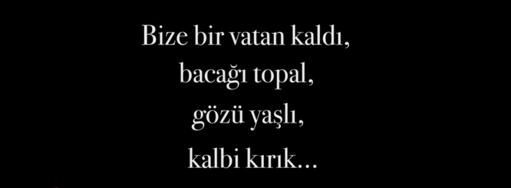 We are left with a homeland wounded, limping, tearful, and broken-hearted…