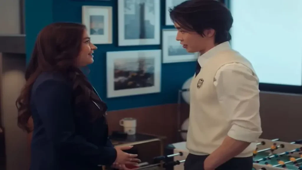 XO, Kitty Season 3 Trailer Breakdown: What’s Next for Kitty? XO Kitty Season 3 trailer scene showing two students talking at KISS campus