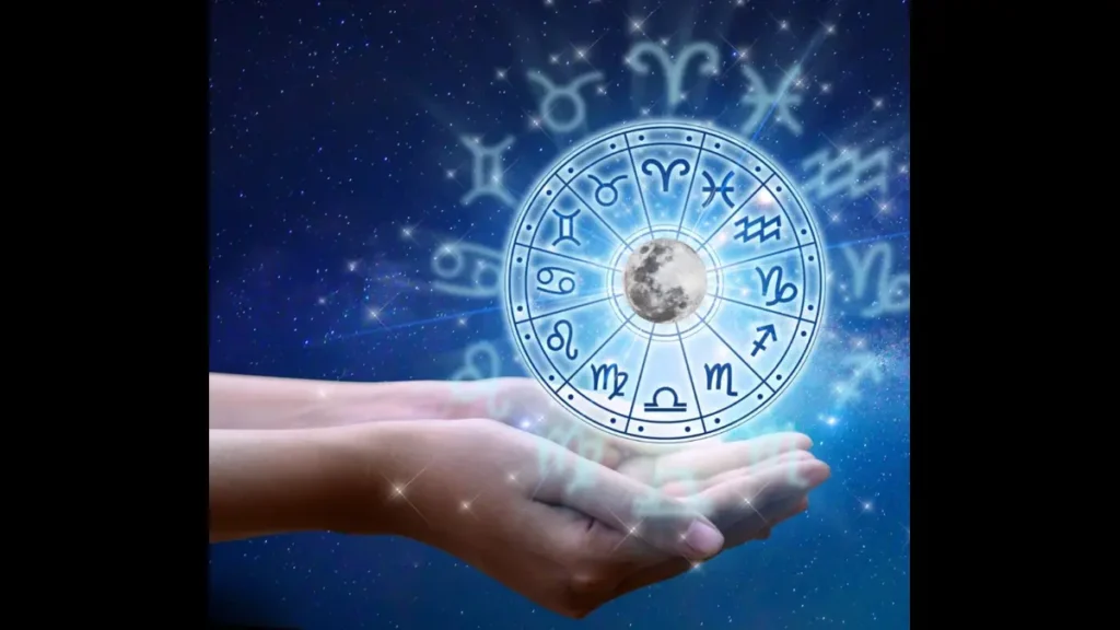 21 April 2026 horoscope zodiac wheel astrology illustration
