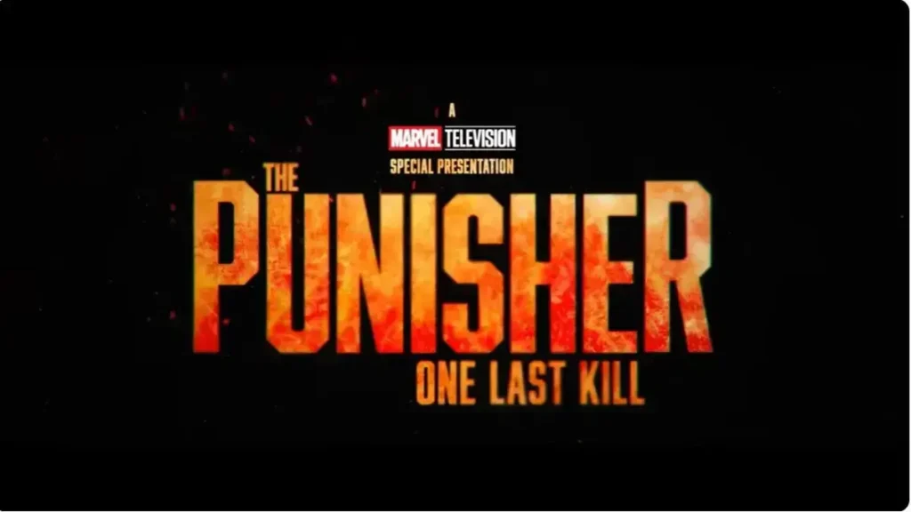 The Punisher One Last Kill Marvel Special Presentation official title screen