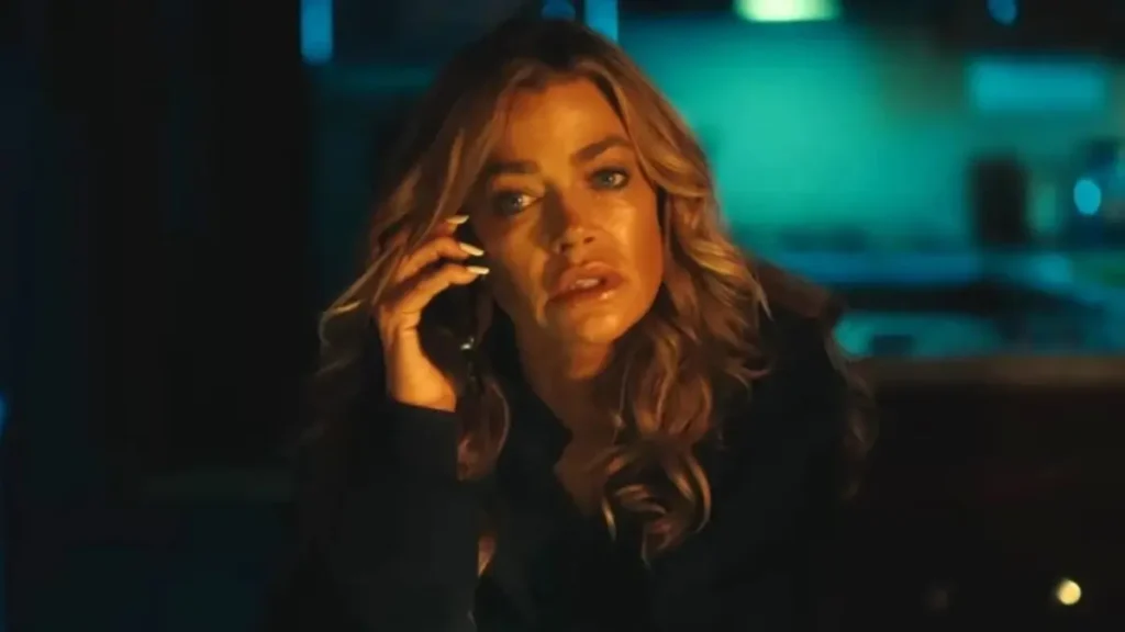 Denise Richards in Dirty Hands 2026 trailer intense phone scene