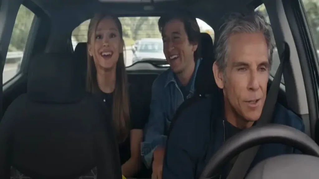 Ben Stiller and Robert De Niro in a car scene from Focker In-Law trailer
