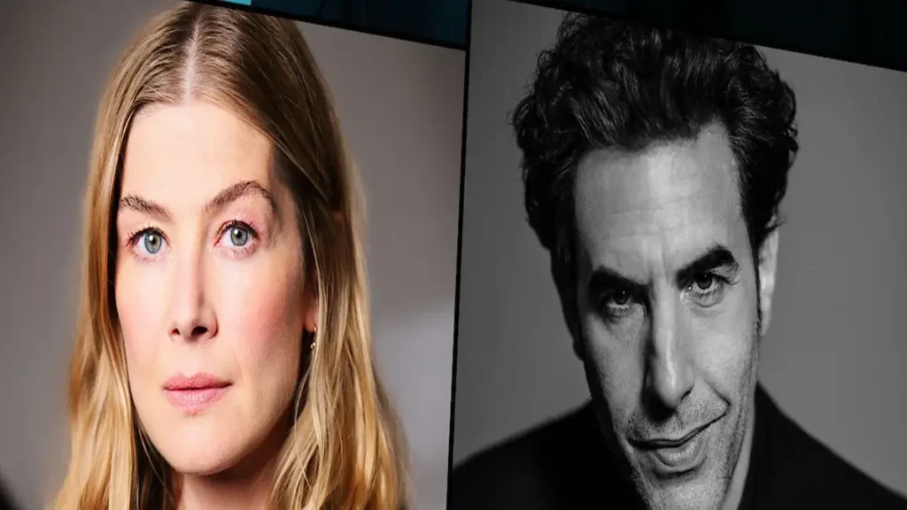 Rosamund Pike in Ladies First 2026 movie scene