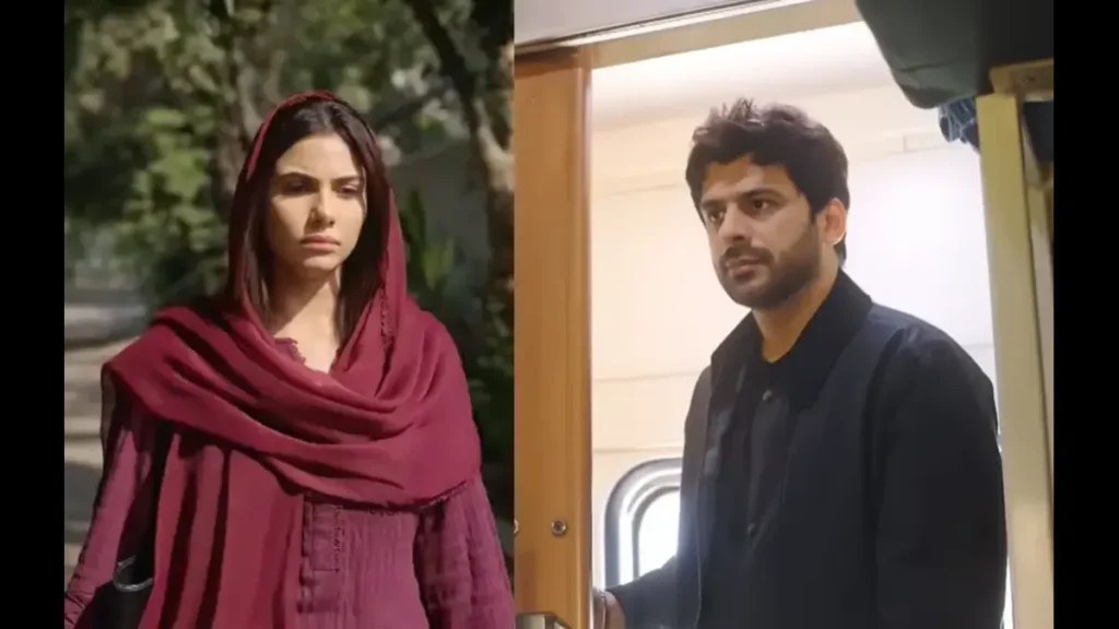 Mahnoor drama teaser scene featuring Khadija Saleem running in emotional distress