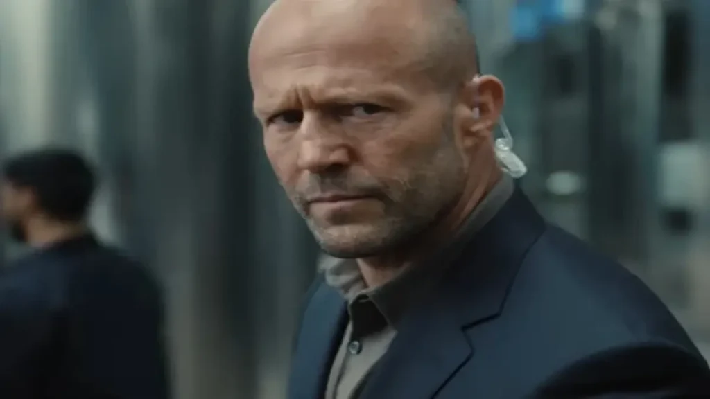 Mutiny (2026) Official Trailer Breakdown: Jason Statham Returns in a Gritty High-Stakes Thriller Jason Statham in Mutiny 2026 official trailer intense close-up scene