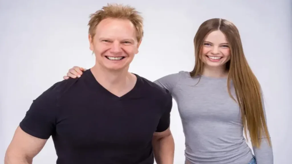 Salish and Jordan Matter on Netflix: A New Era of Family Creator Storytelling Salish and Jordan Matter smiling together in Netflix trailer promotional image