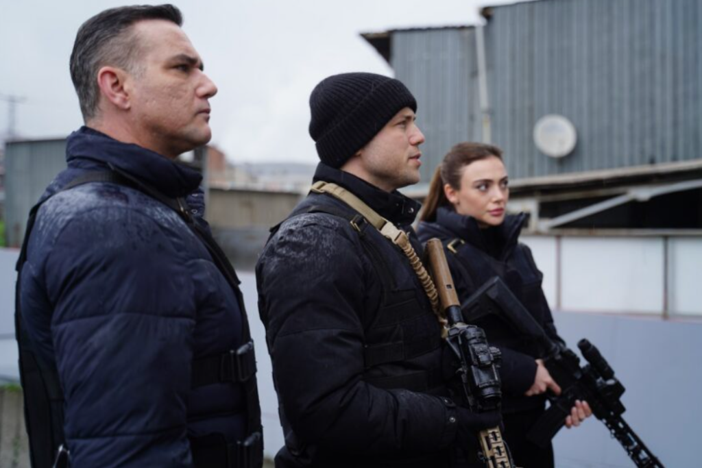 Teşkilat Season 6 Episode 185 dramatic scene TRT1 intelligence drama