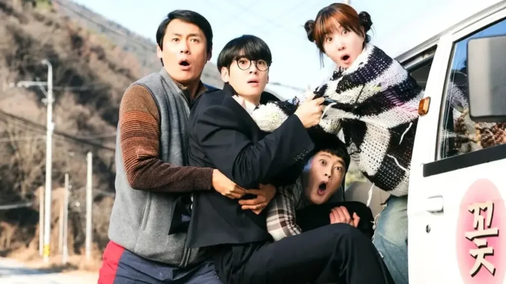 The WONDERfools Netflix teaser scene showing mysterious characters in cinematic lighting