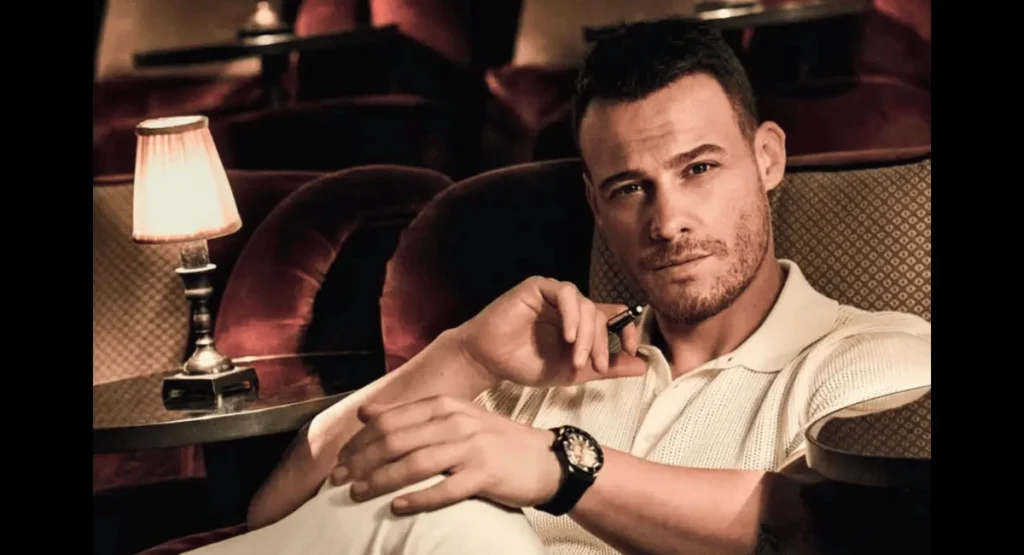 Kerem Bürsin Turkish actor film set volleyball movie