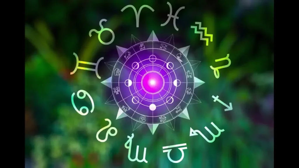 Zodiac wheel astrology chart representing 7 May 2026 horoscope predictions for all 12 zodiac signs