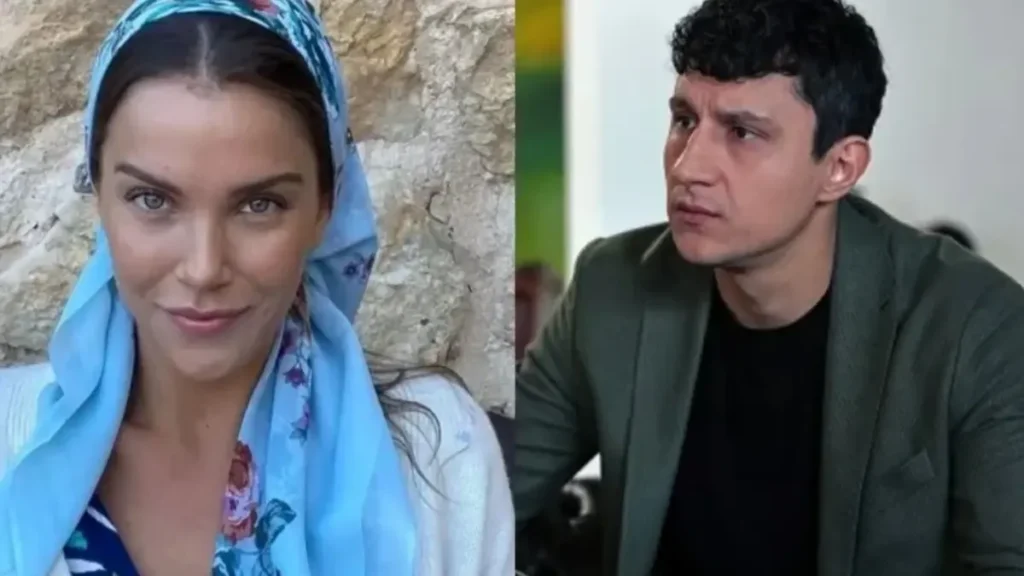 Alper Çankaya and Yaren Güldiken together during a holiday trip in Budva Montenegro