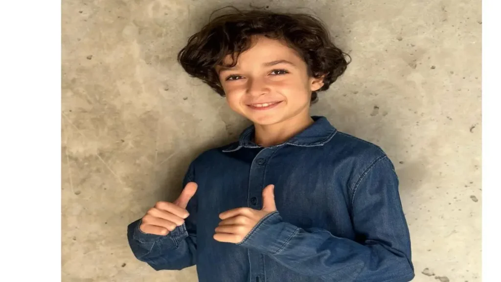 Çınar Yener smiling during promotional announcement for Tabii’s Al-Jazari historical drama series