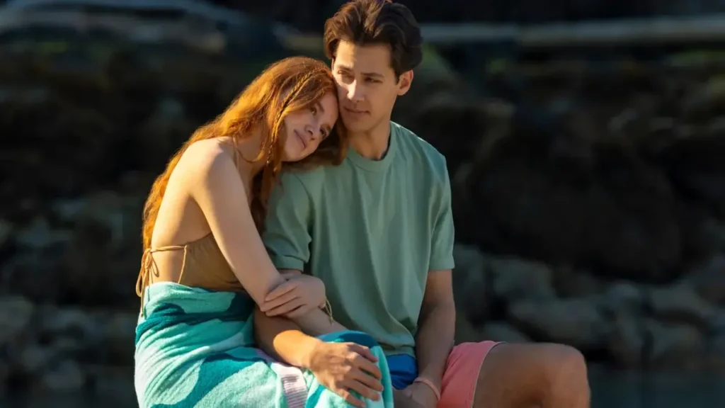 Couple sharing an emotional moment in Every Year After official trailer on Prime Video