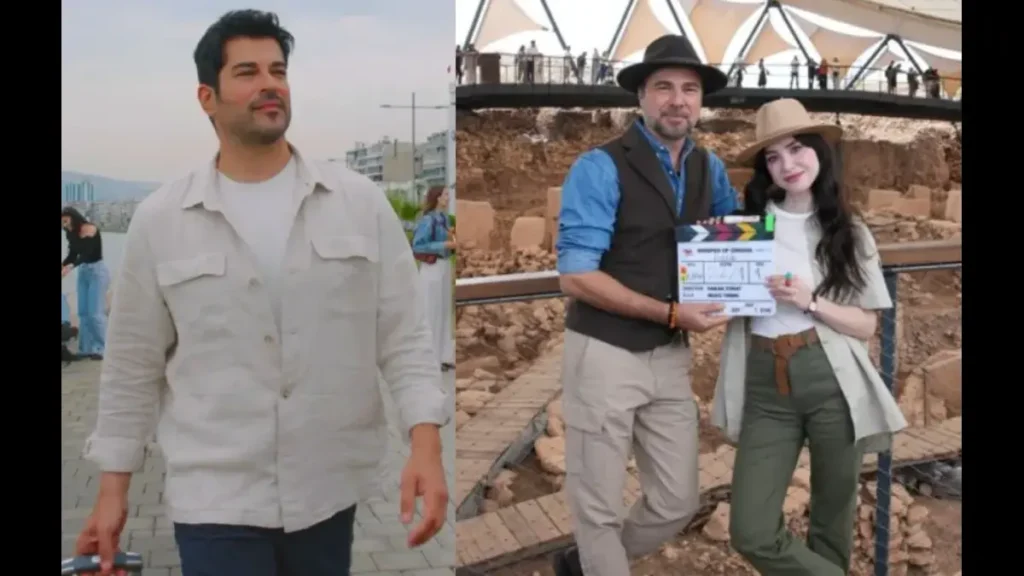 Go Türkiye Mini Series Surpass 3 Billion Views as New Productions Bring Türkiye’s Culture and Destinations to Global Audiences Burak Özçivit and Ceyda Ateş filming Go Türkiye mini series Aşk Tadında in İzmir