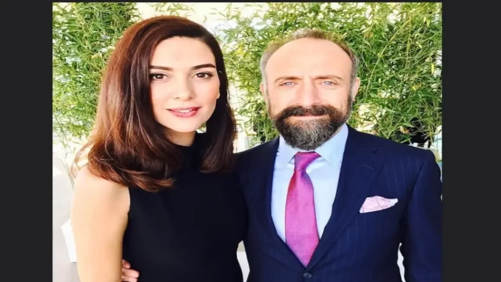 Halit Ergenç and Bergüzar Korel attending an event during discussions about her natural weight loss transformation