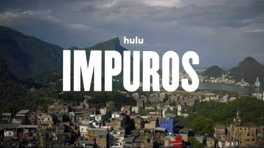 Impuros official trailer scene showing intense crime drama setting in Rio