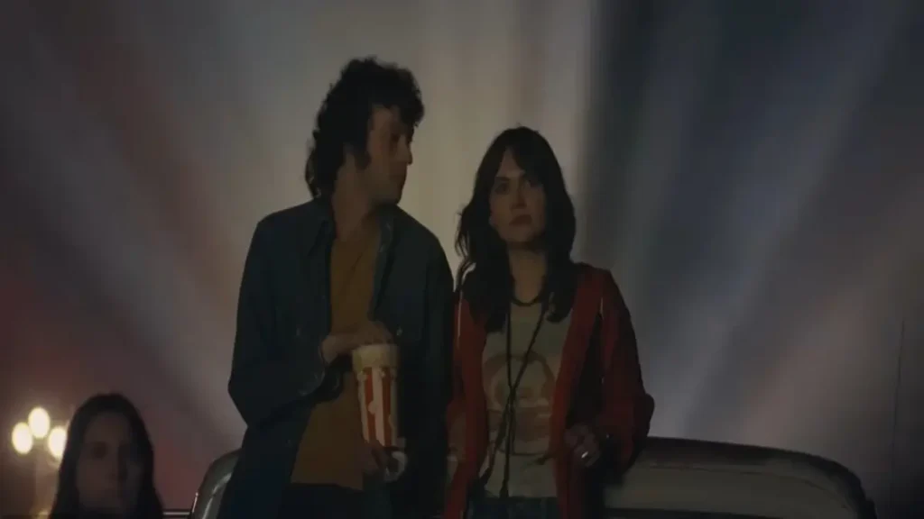 Tony 2026 A24 trailer scene showing two characters in a tense emotional moment