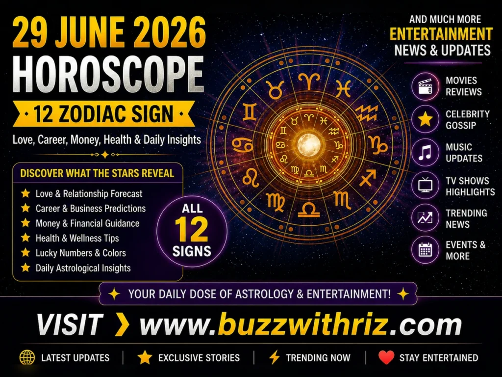29 June 2026 Horoscope for All 12 Zodiac Signs Astrology Predictions