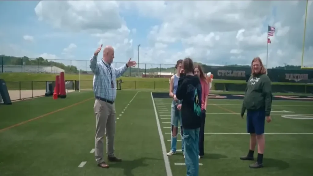 Murder 101 Official Trailer Breakdown: Prime Video Investigates a Disturbing Real-Life Murder Conspiracy Murder 101 documentary scene showing students and school staff during a key moment in the Prime Video true crime investigation.
