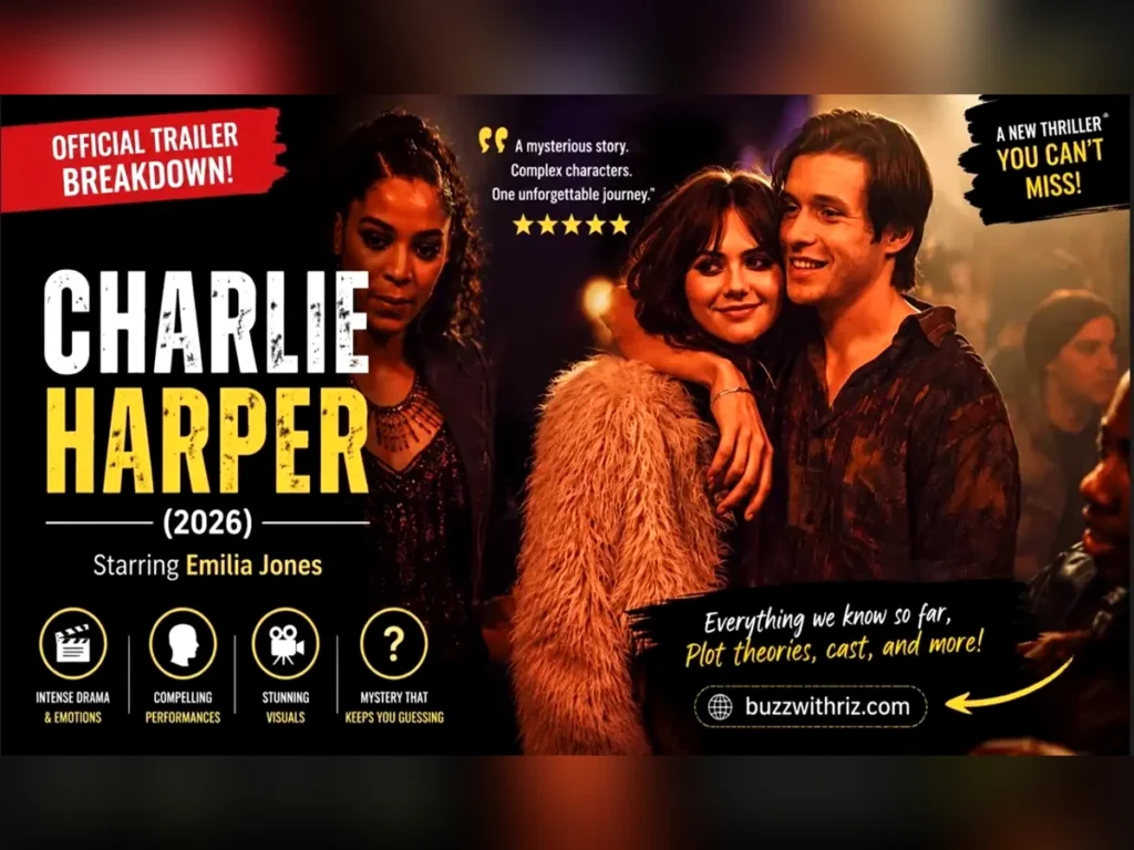 Emilia Jones in a dramatic scene from the Charlie Harper (2026) trailer.