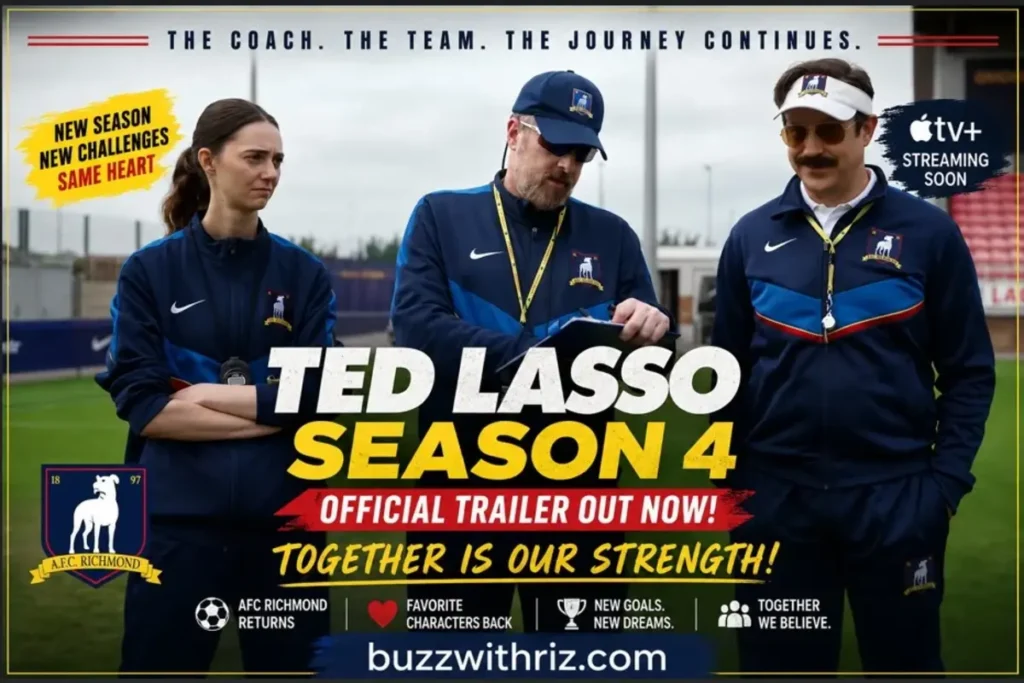 Ted Lasso Season 4 Official Trailer Breakdown: Why Apple TV+ Is Bringing Back Television’s Most Beloved Coach Ted Lasso Season 4 official trailer featuring AFC Richmond coaches during football training on Apple TV+