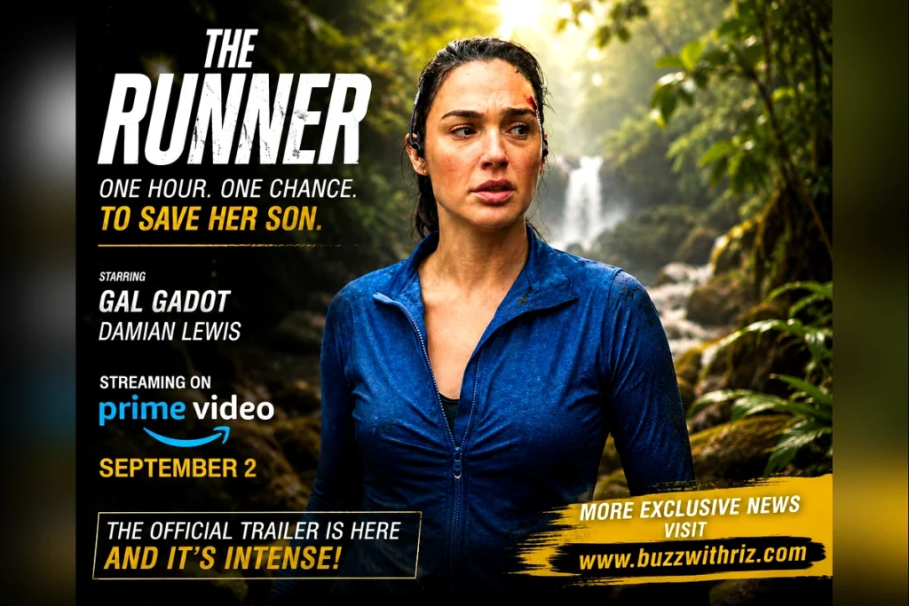 The Runner Official Trailer Breakdown: Gal Gadot Faces the Ultimate Race Against Time in Prime Video’s New Thriller The Runner official trailer featuring Gal Gadot in Prime Video's upcoming action thriller releasing September 2.