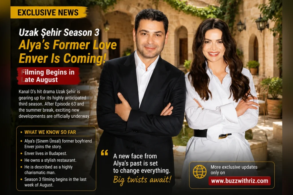 Uzak Şehir Season 3 introduces Alya's former boyfriend Enver.