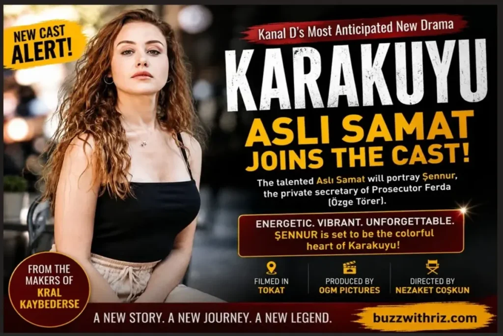 Aslı Samat Joins Karakuyu: Meet Şennur in Kanal D’s New Drama Aslı Samat joins Karakuyu as Şennur for Kanal D