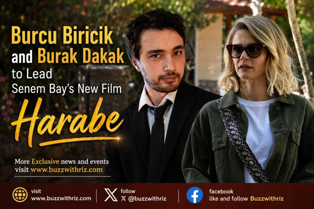 Burcu Biricik and Burak Dakak star in Senem Bay’s Harabe Turkish film
