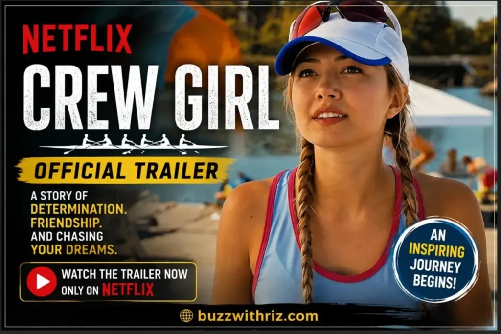 Crew Girl Official Trailer Reveals Netflix’s Inspiring Coming-of-Age Sports Drama Crew Girl official trailer featuring the young rowing athlete during training by the lakeside.