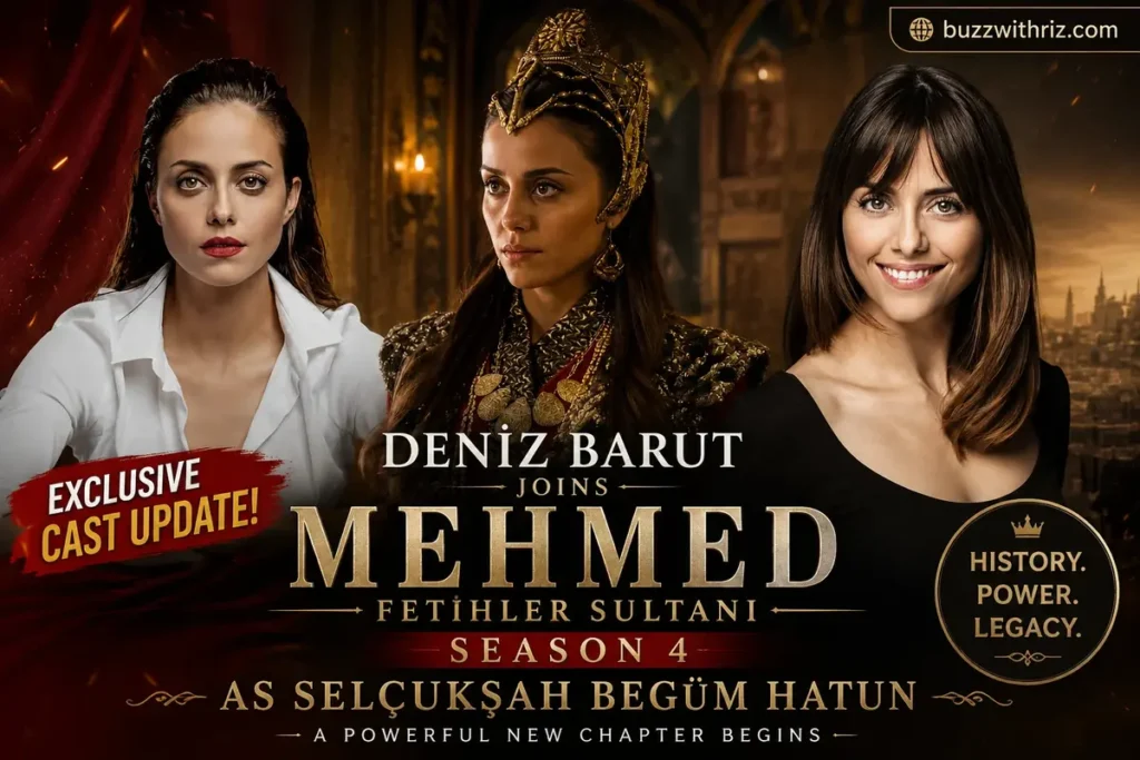 Deniz Barut as Selçukşah Begüm Hatun in Mehmed Fetihler Sultanı Season 4