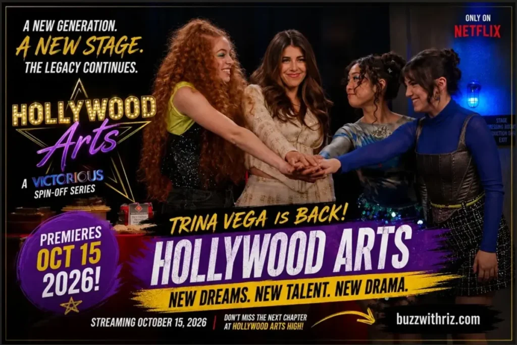 Hollywood Arts Netflix: Official Teaser, Release Date, Cast and What to Expect Hollywood Arts Netflix teaser featuring performers celebrating together