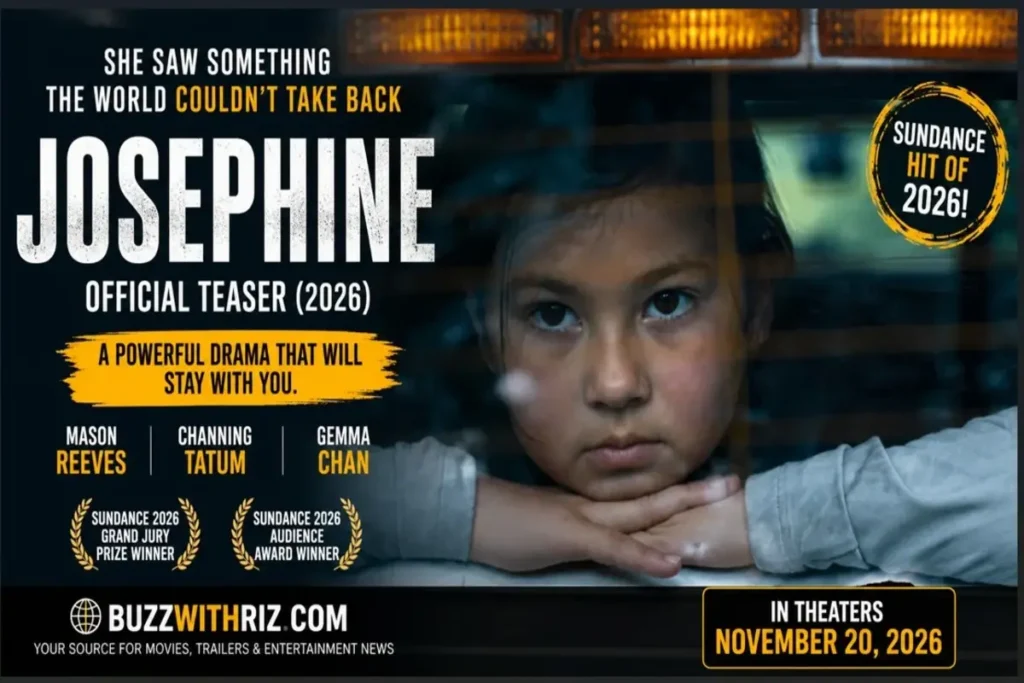 Josephine 2026 teaser shows a young girl looking through a car window