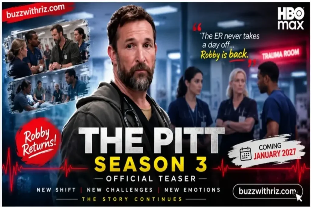 The Pitt Season 3 teaser shows Dr. Robby returning to the hospital