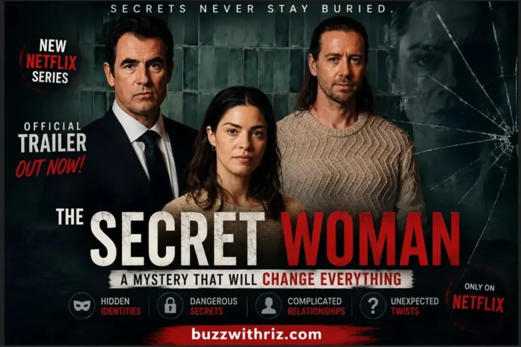 The Secret Woman Official Trailer cast in Netflix psychological mystery series.