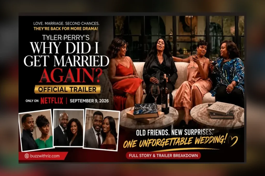Tyler Perry’s Why Did I Get Married Again? cast reunites for a wedding scene